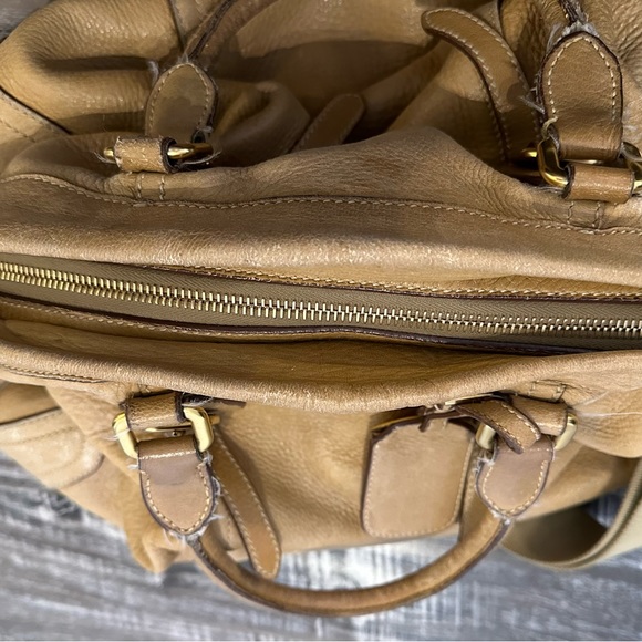 Prada Milano leather zipper tote/crossbody, well loved but lots of life left - Picture 14 of 16